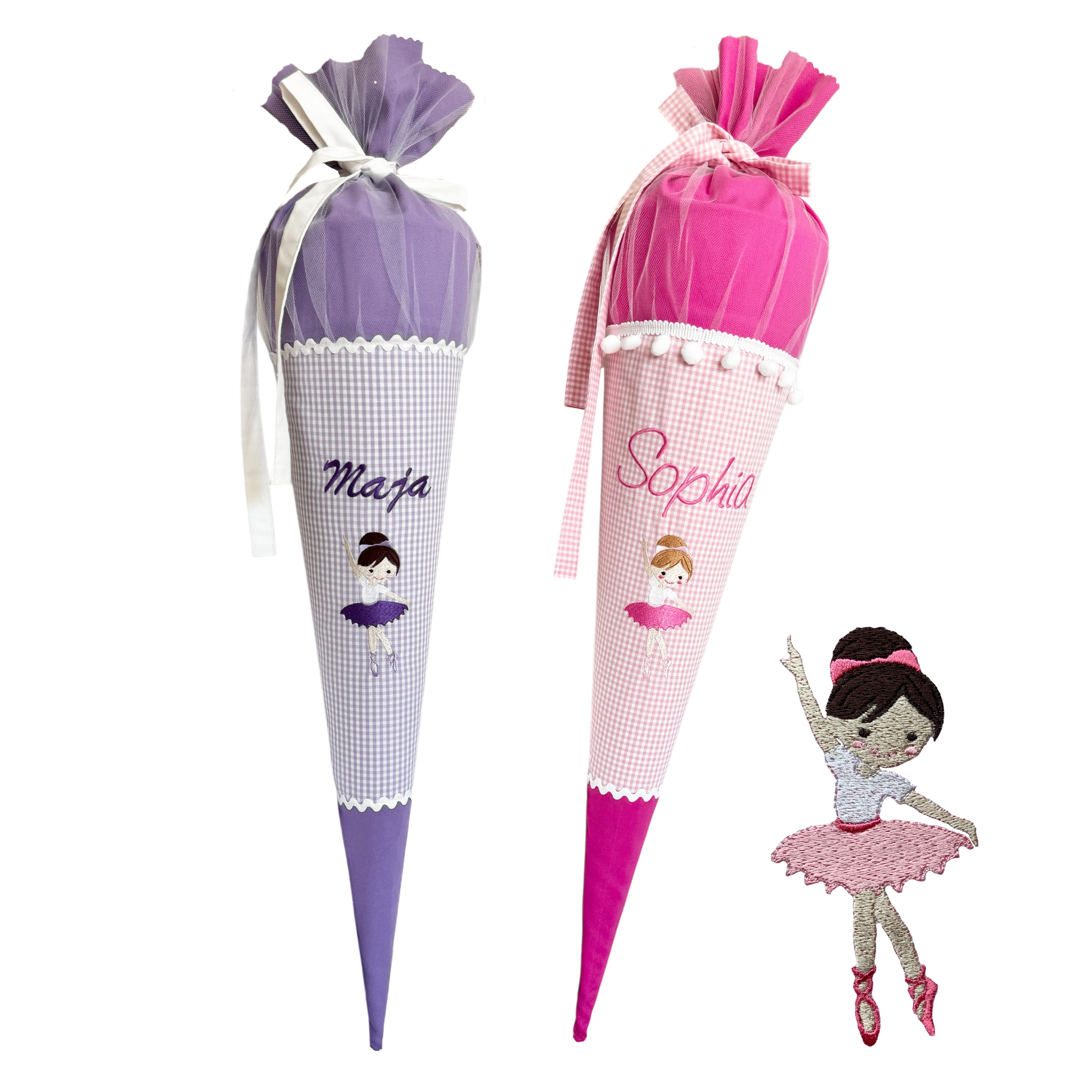 Schultüte "Ballerina" 70cm oder 80cm