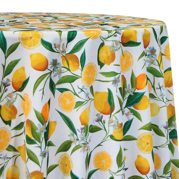 Luxury Round 120" Tablecloth