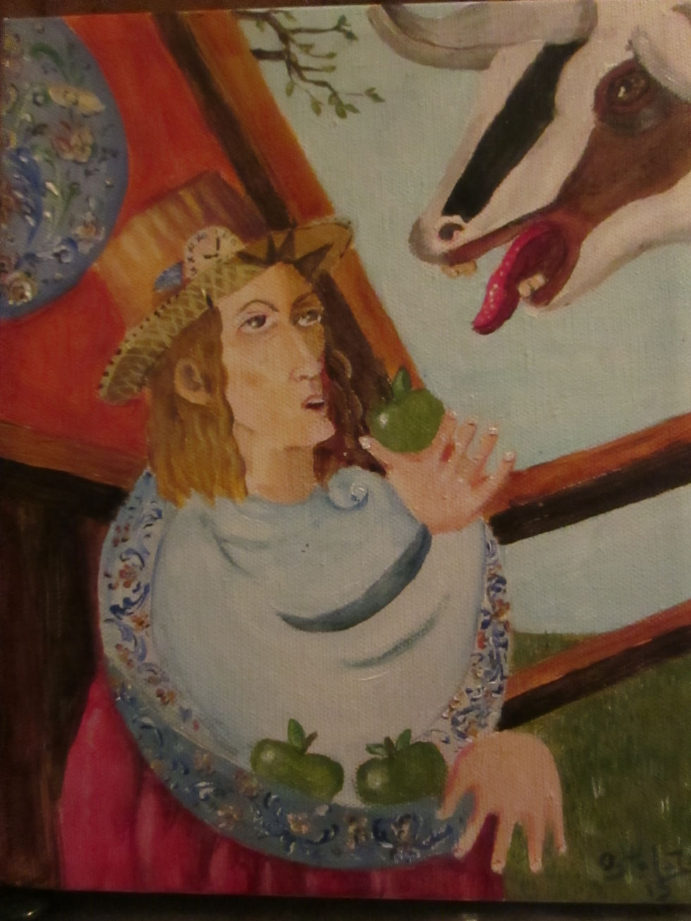 Melvina and the Cow