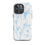 Thumbnail: Chateau de Colombe Peacock Toile tough case for iPhone®, blue