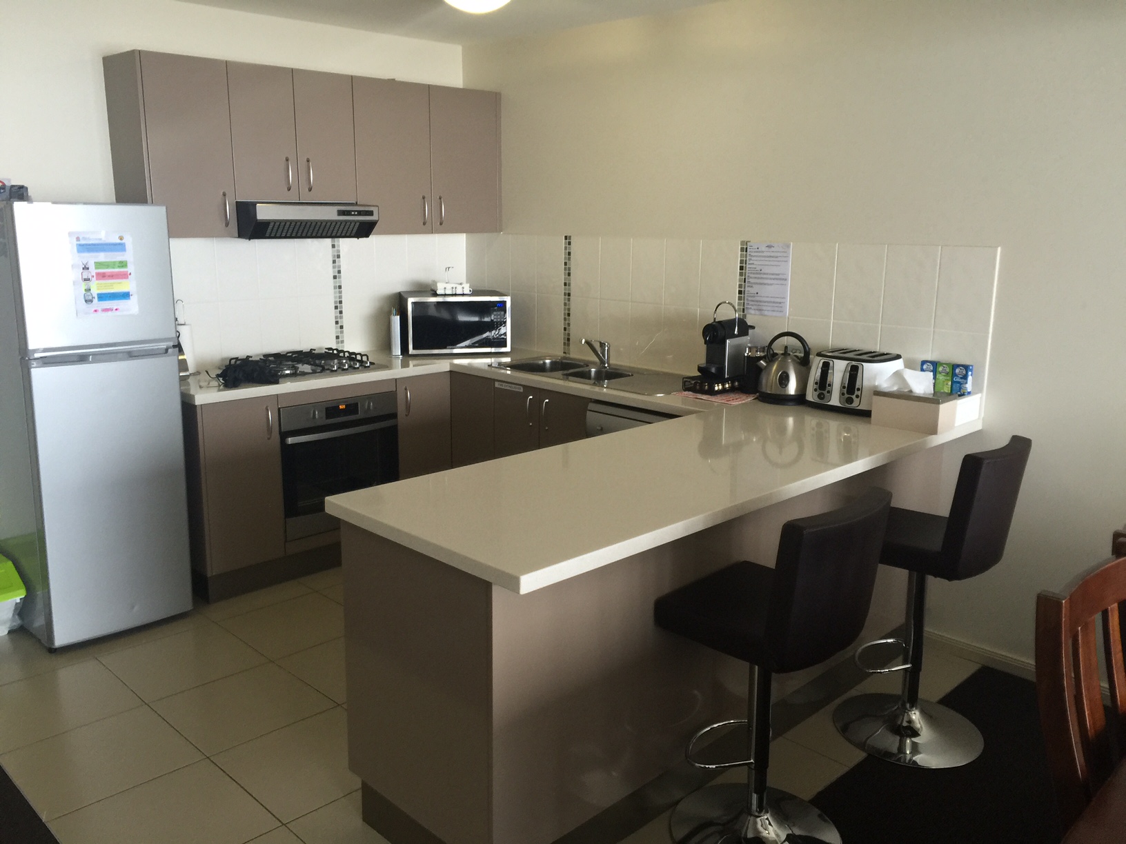 Mountain View Chalet Kitchen