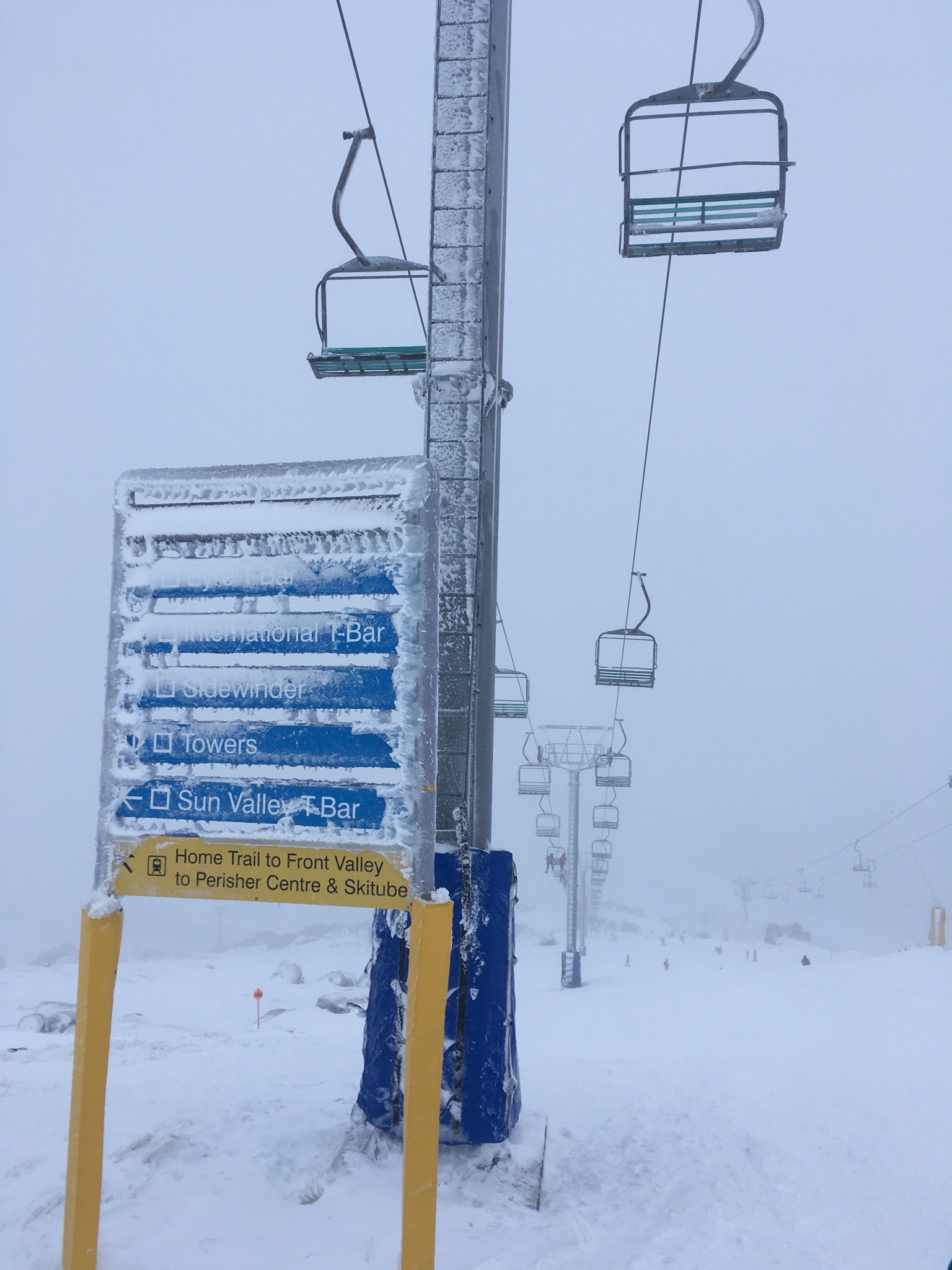 Skiing Mount P in July