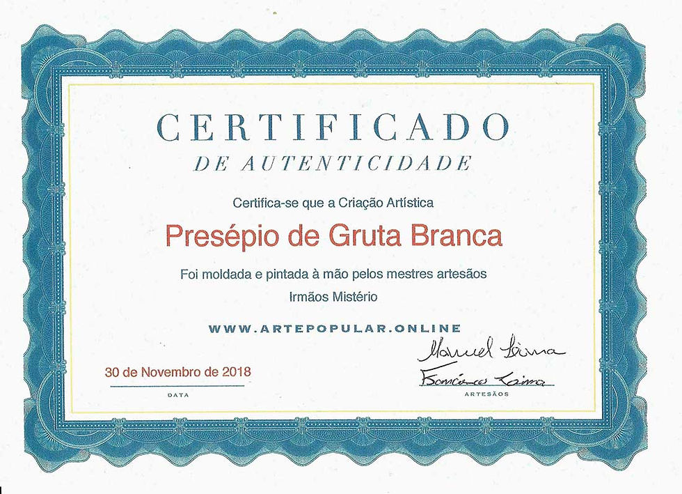 Miniatura: Presépio de Gruta Branca