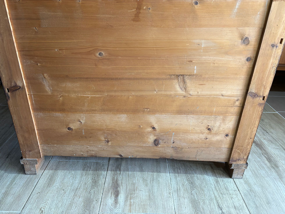 Miniatura: Drewniana komoda eklektyczna w bdb stanie, szafka antyk