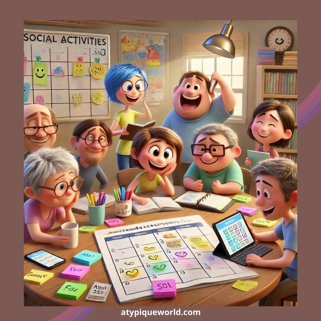 Planifier ses activités sociales