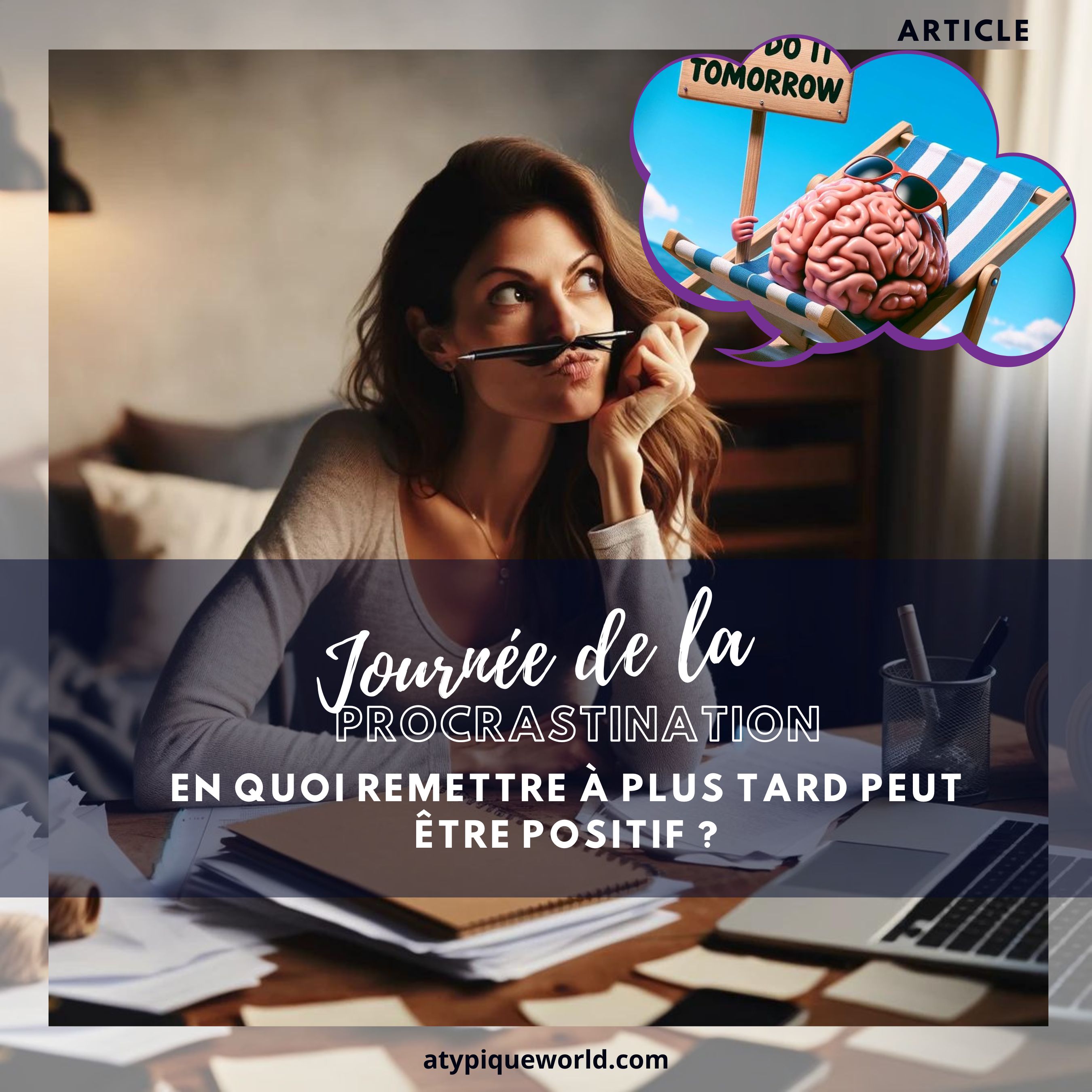 Procrastination : En quoi remettre à plus tard peut être positif ?