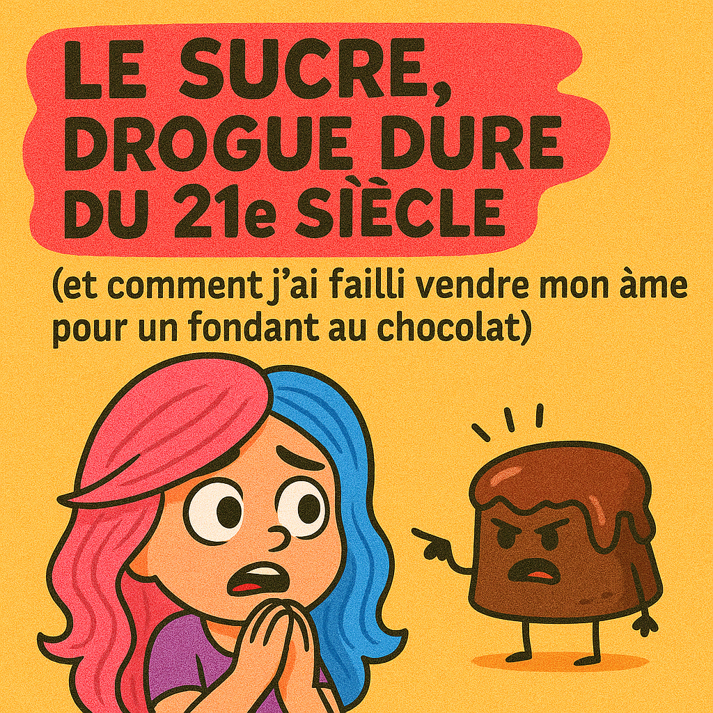 Le sucre, drogue dure du 21e siècle (et comment j’ai failli vendre mon âme pour un fondant au chocolat)
