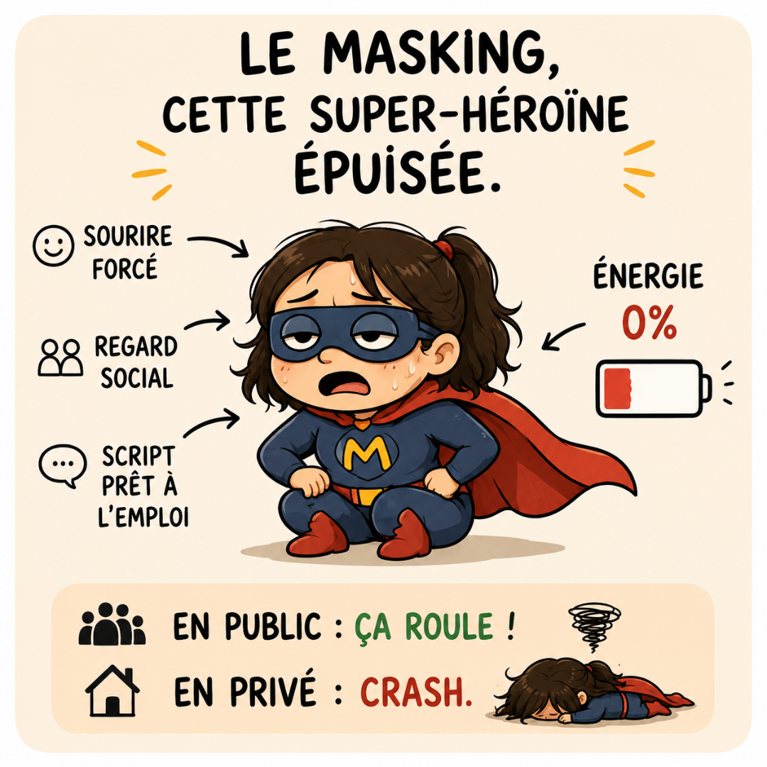 le masking social