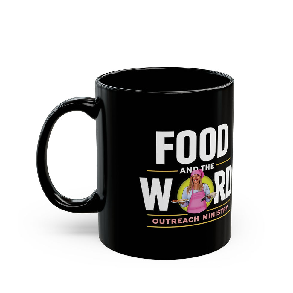 Thumbnail: Faith • Food • Purpose — Wear the Mission Mug (11 oz / 15 oz)