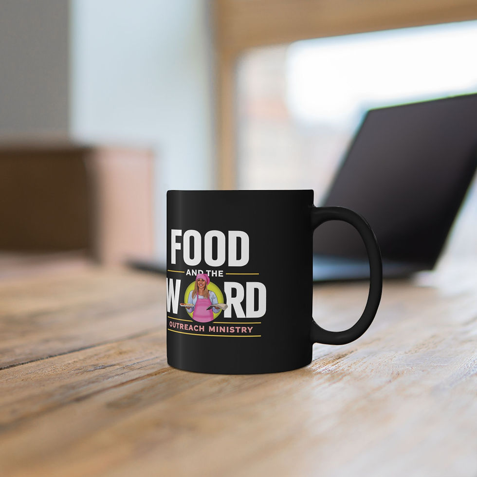 Thumbnail: Faith • Food • Purpose — Wear the Mission Mug (11 oz / 15 oz)