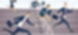 Business people jumping hurdles to win race