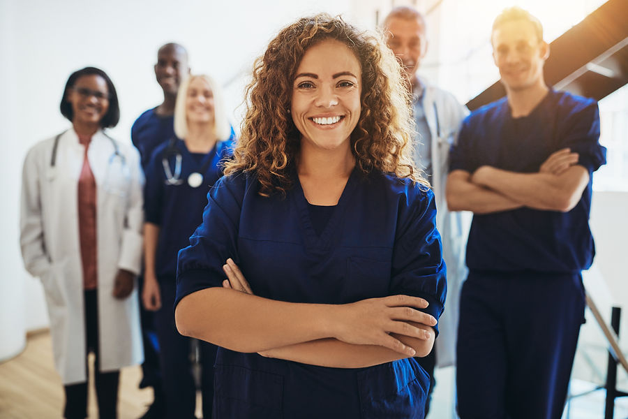 Image of a set of medical professionals