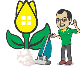 Carpet cleaning logo