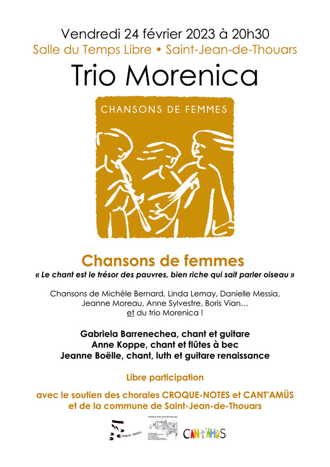 Concert à                                            Saint-Jean de Thouars             