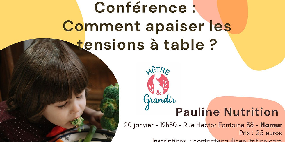 Comment apaiser les tensions à table ?