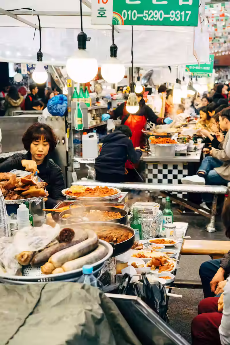 Seoul, South Korean Market