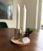 Kerzenhalter, Beton - Weihnachten - Dekoration, Geschenkidee