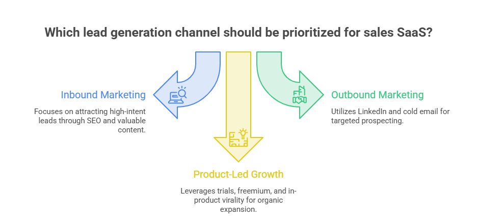 The Core Lead Generation Channels for Sales SaaS