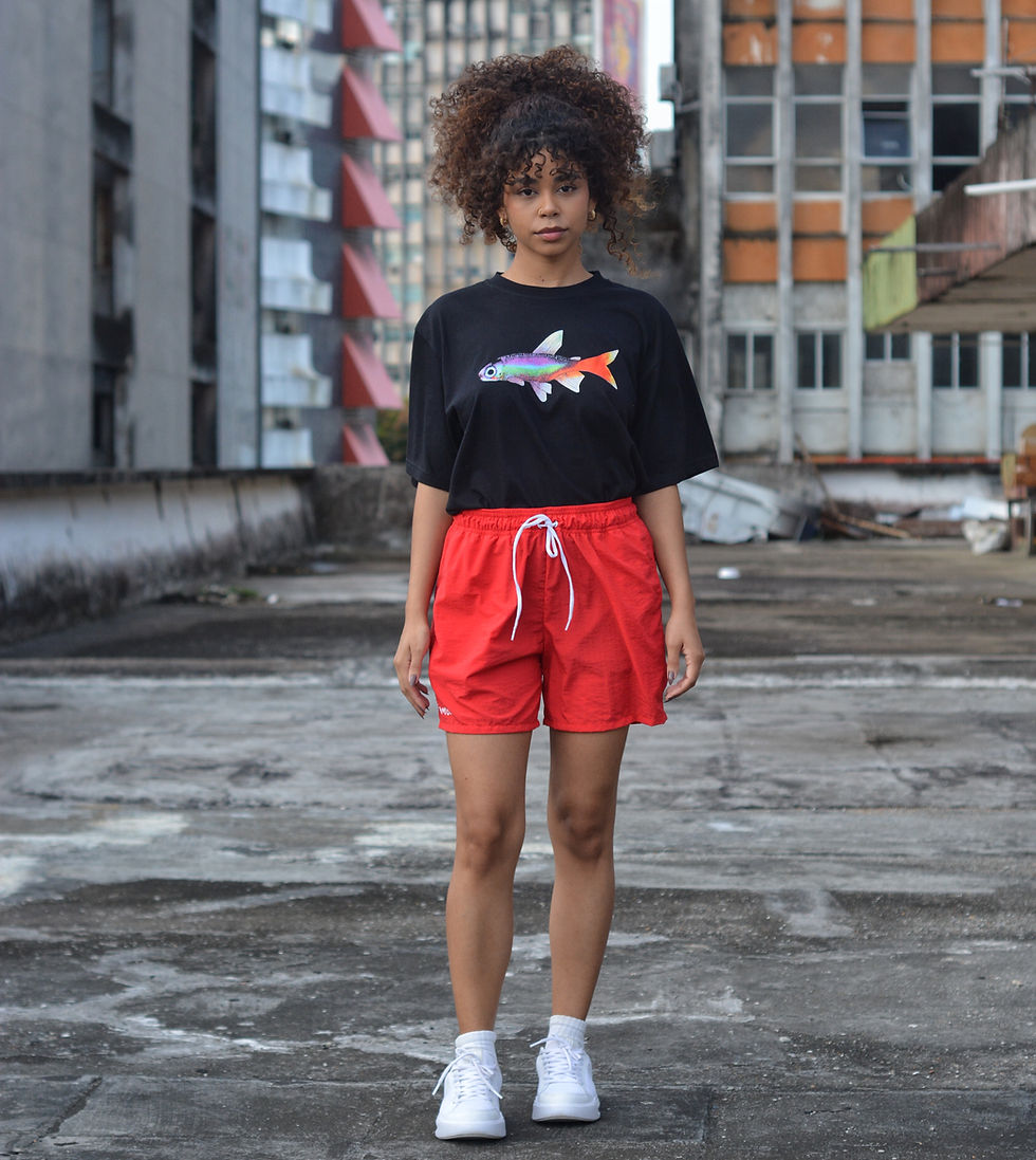 Miniature : Peixe Neon - Preta