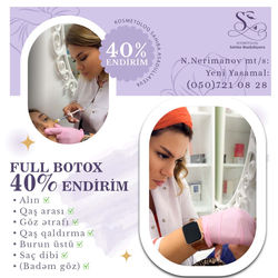 40 % Endirim full botox
