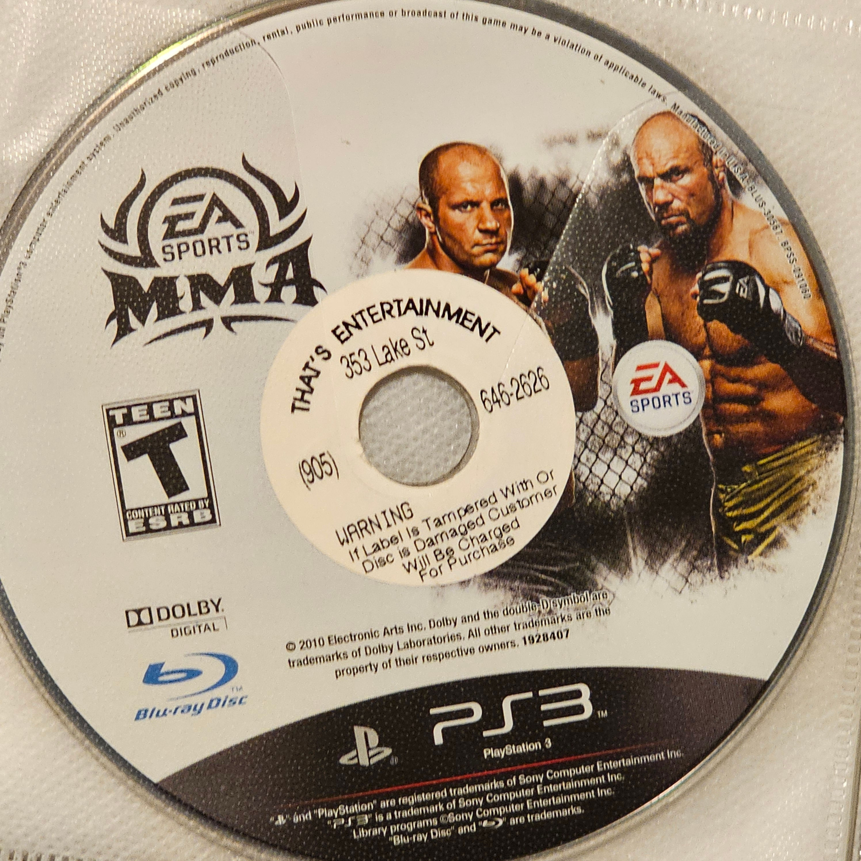 EA Sports MMA