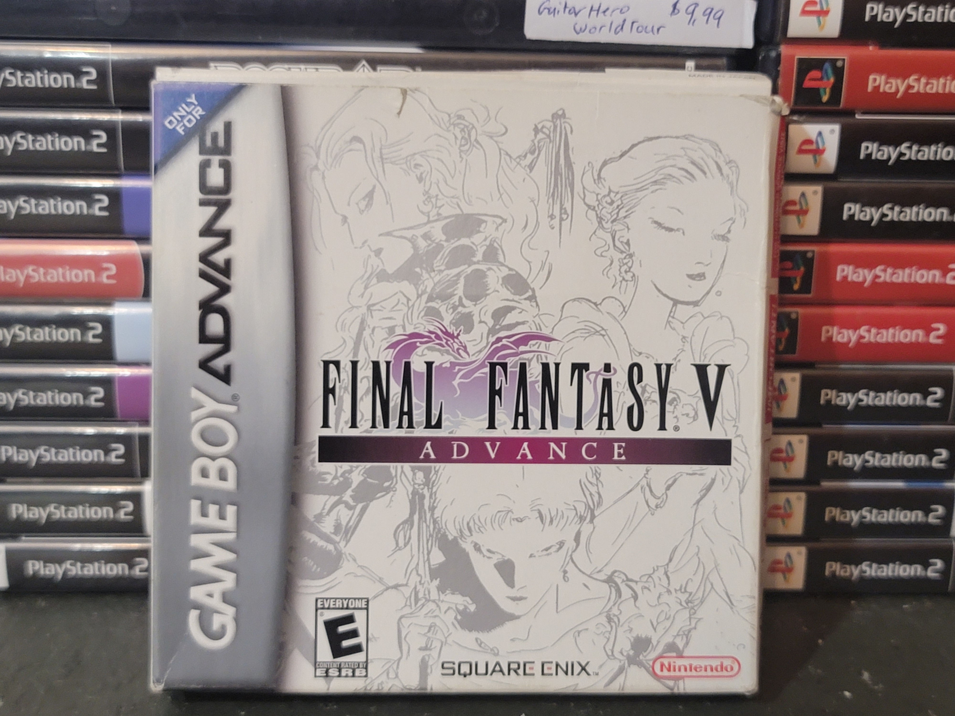 final fantasy v advance complete in box