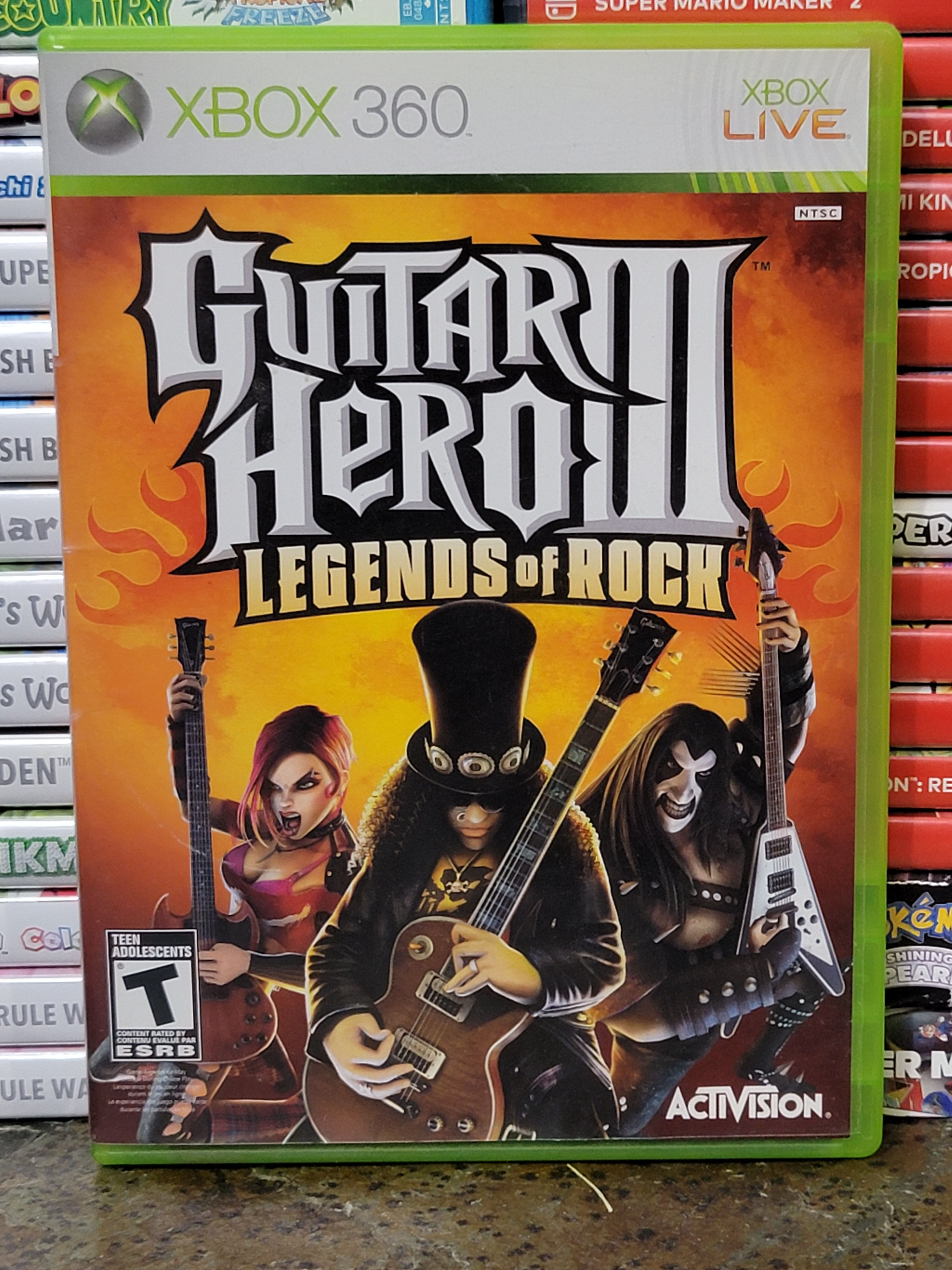 guitar hero iii legends of rock