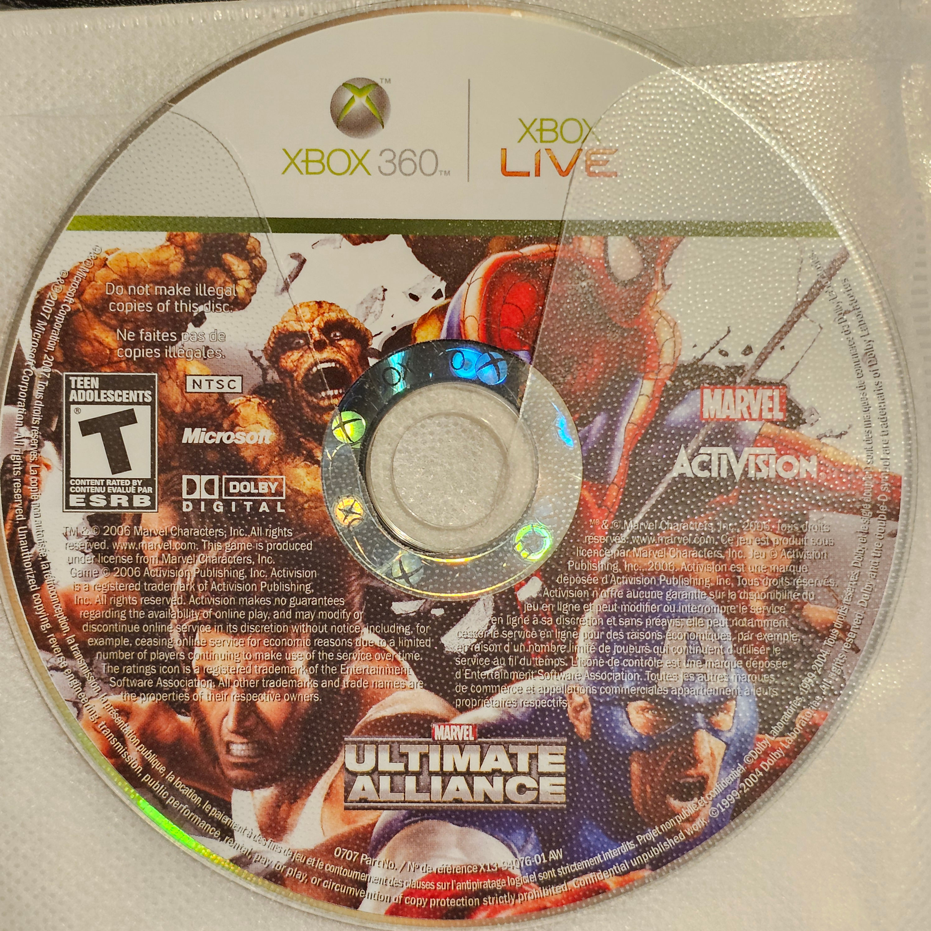 Marvel Ultimate Alliance