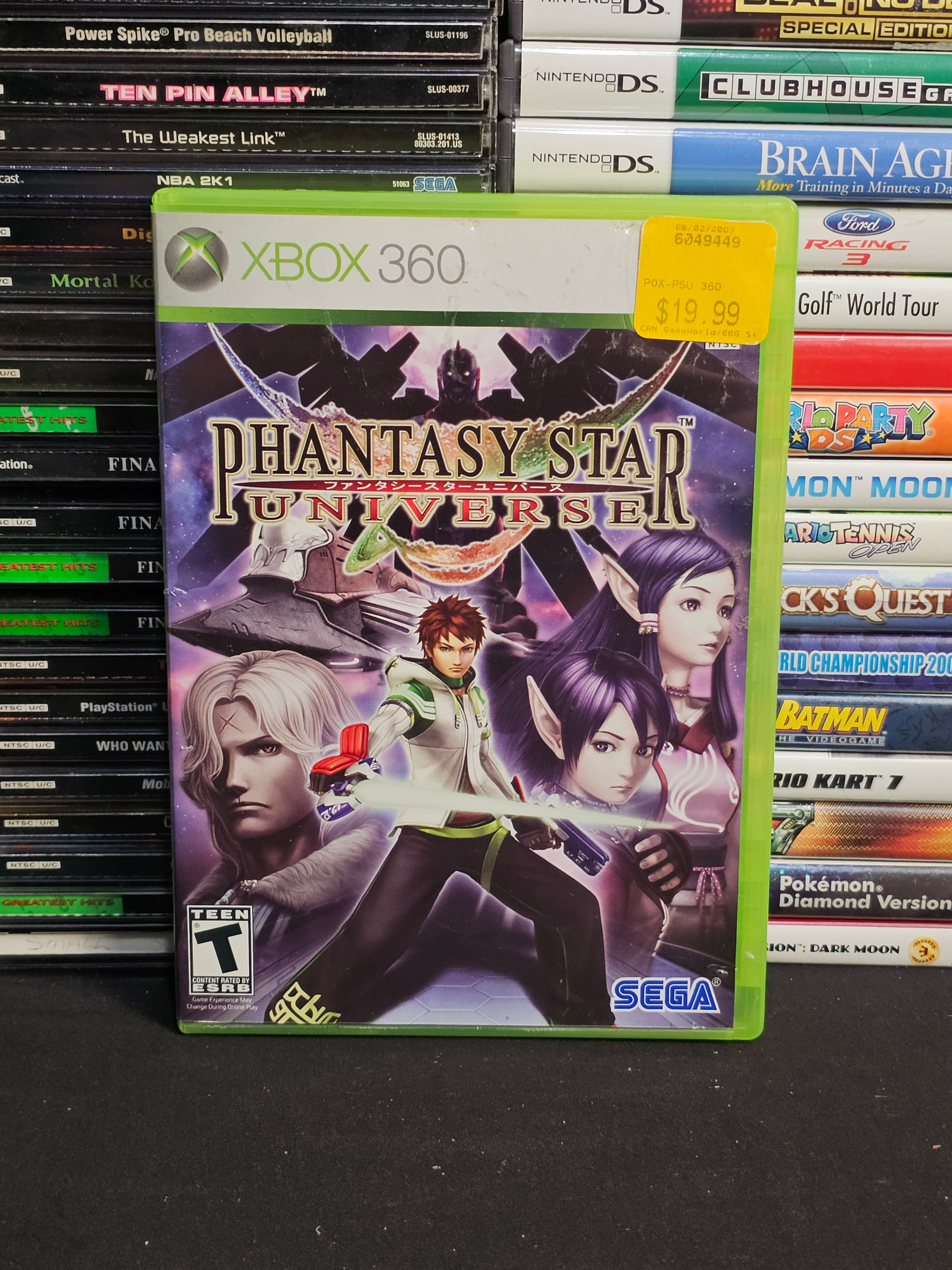 phantasy star universe