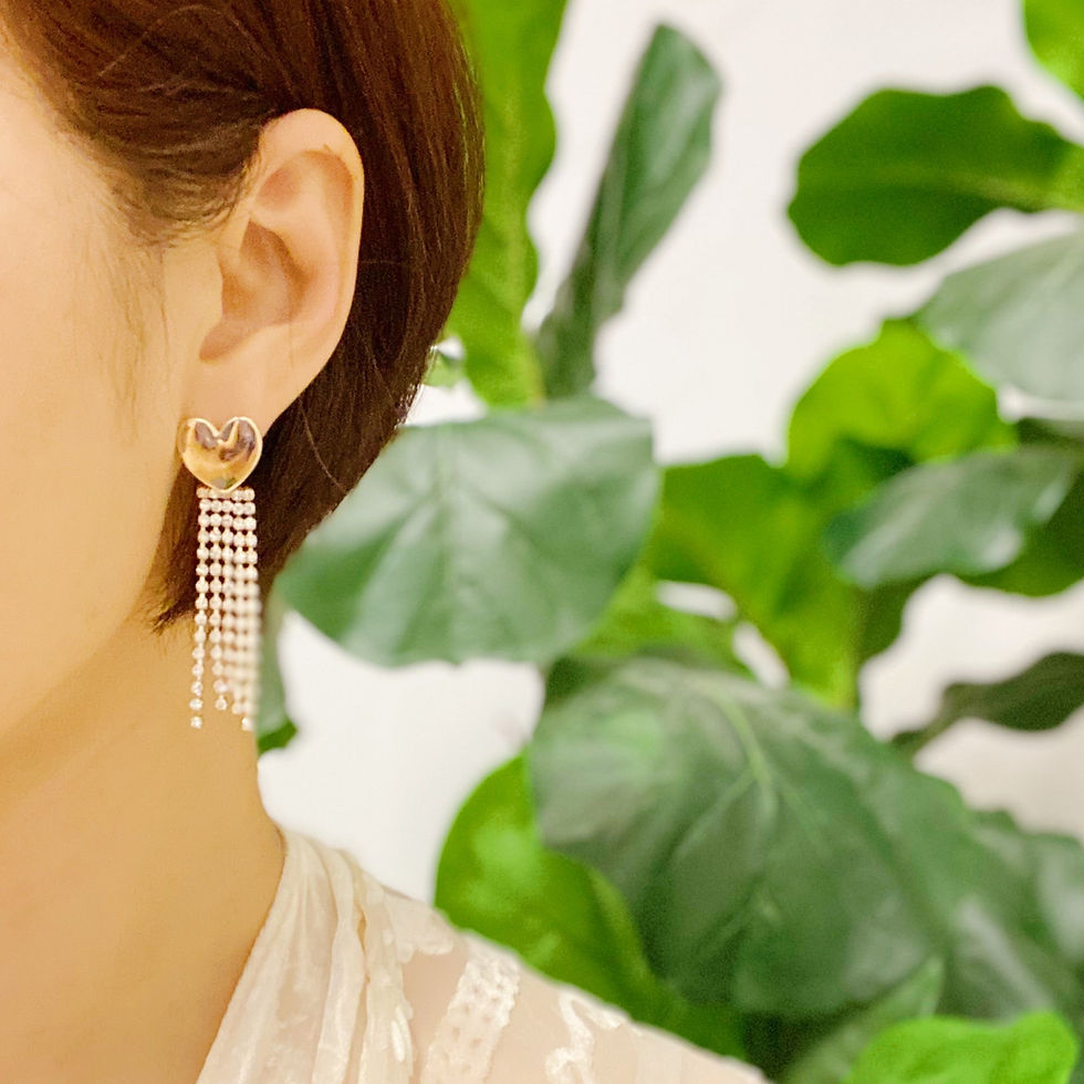 Miniaturbild: Heart Shine Stream Earrings