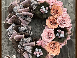 プリザーブドフラワー2026,1月のレッスン課題