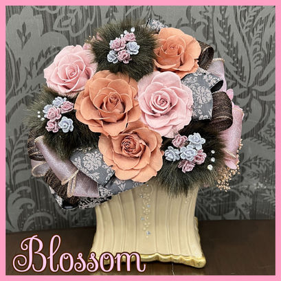 プリザーブドフラワー2026,1月のレッスン課題