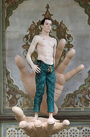 Pinocchio & giant hands for 2019 Istanbul Biennale.jpg