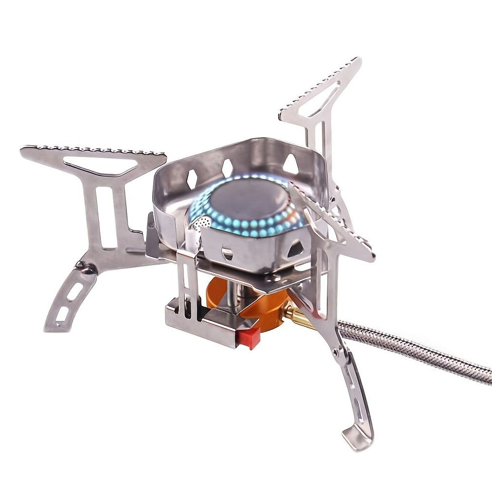 Outdoor Portable Stainless Steel Windproof Gas Stove Picnic