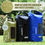 Thumbnail: 10L waterproof dry bag roll top snap closure with touchscreen cell phone window access water sports pool kayak raft beach lak