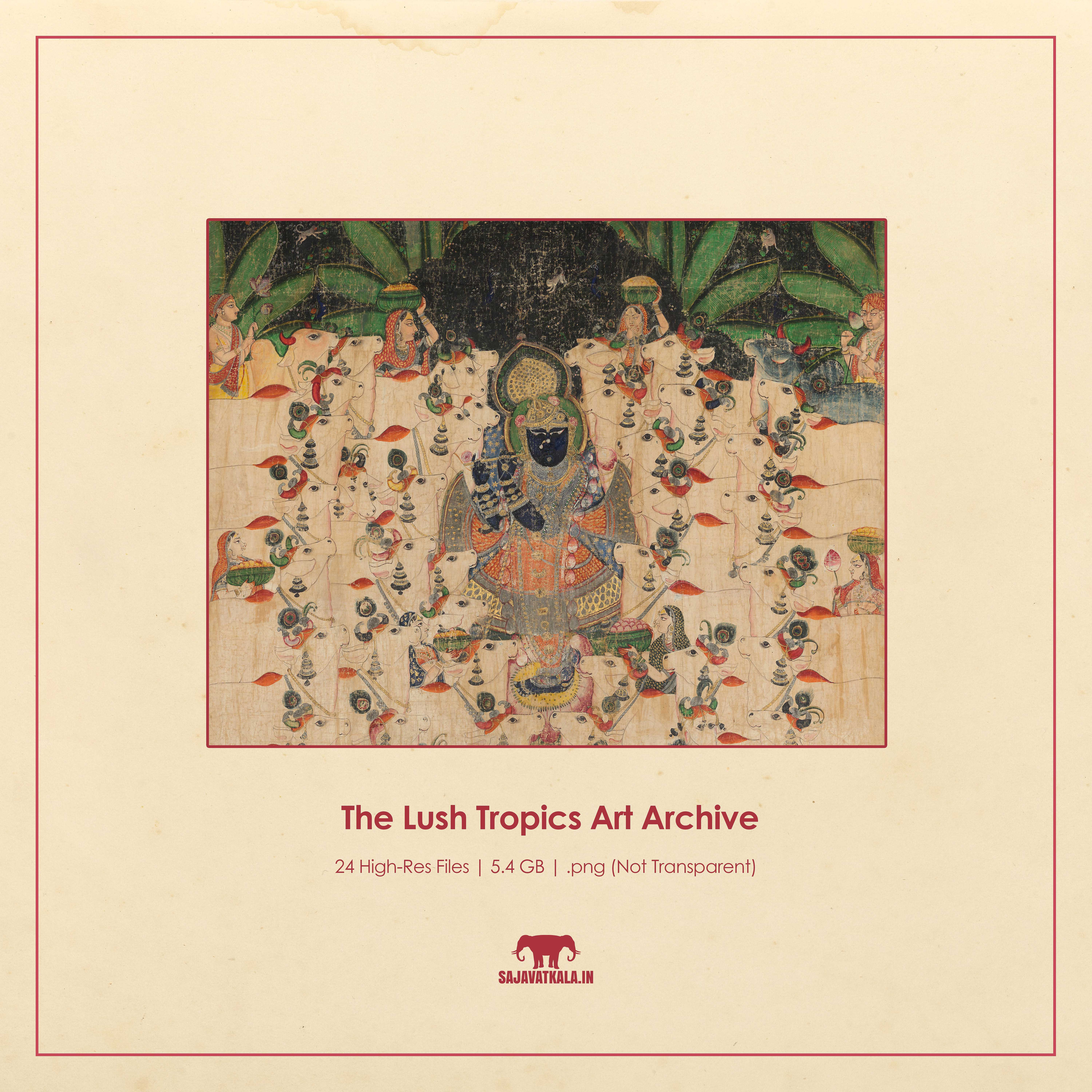 The Shreenathji Archive: 24 Premium Digital Artworks