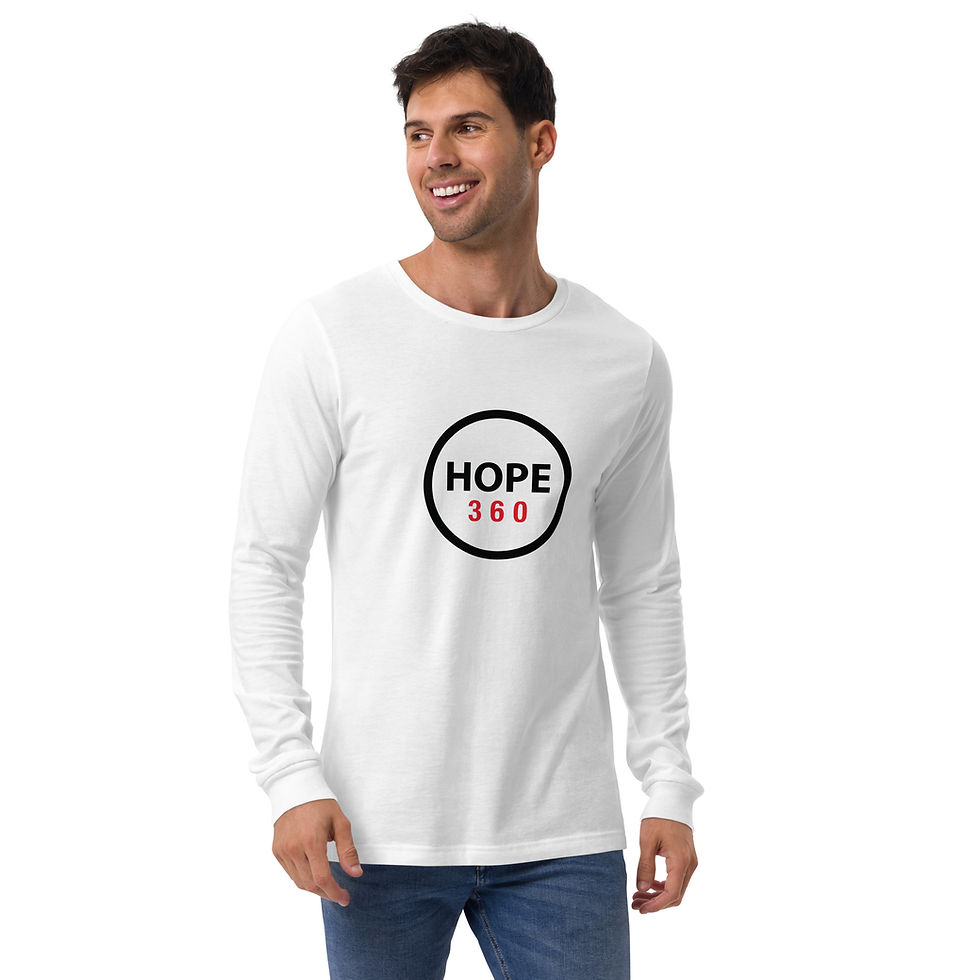 Thumbnail: Hope 360 unisex long sleeve tee