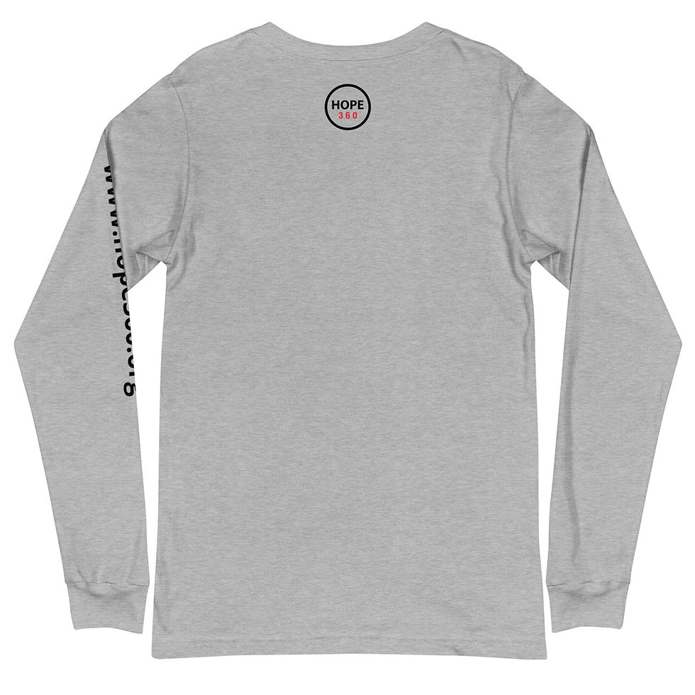 Thumbnail: Hope 360 unisex long sleeve tee