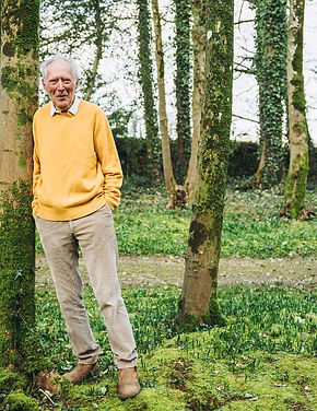 Geoffrey standing in the woodlands at Matara