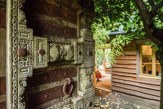 detail of shamans door