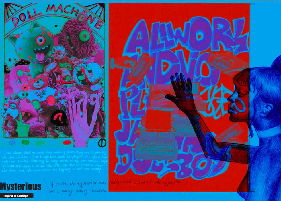 Inspiration and collage