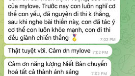 Có nhiều năng lượng yêu thương và tích cực sau khi xem và thực hành thiền theo Master Tammie