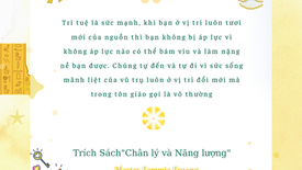 Trích dẫn - Sách Chân lý và Năng lượng I - Tammie Trương