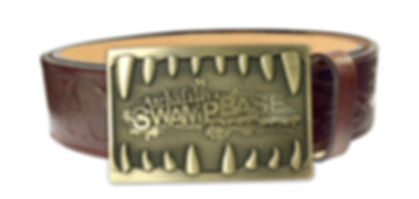 Alligator Mouth Buckle - Bronze