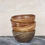 Thumbnail: Hand thrown rustic stoneware bowls, set of 4 earthenware hand thrown bowls in warm brown flecked finish, ramen bowls signed