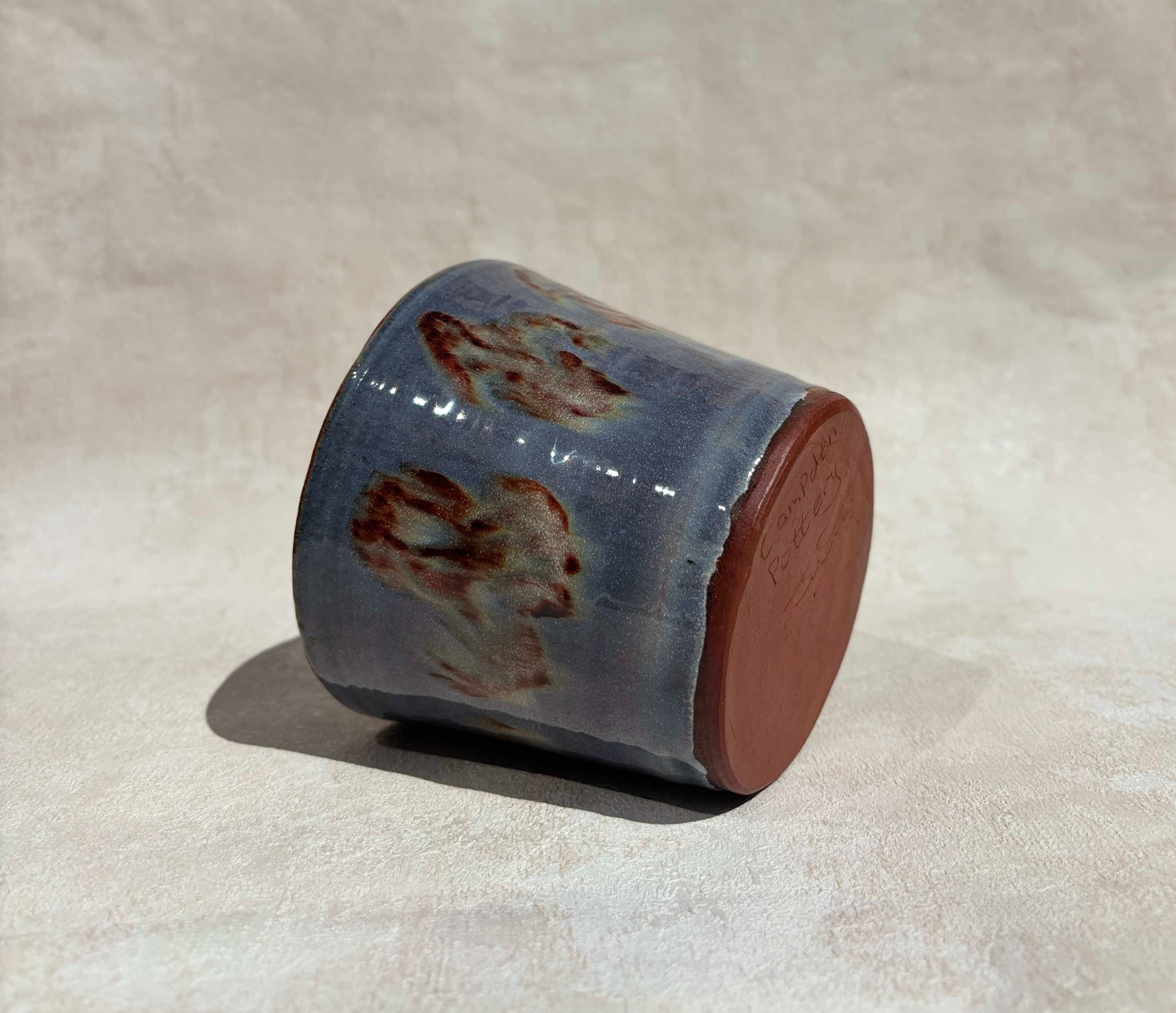 Vintage Campden Pottery Stoneware Vessel by Jane Sankey - Signed Studio Pottery. Cotswold Pottery, organic modern decor.