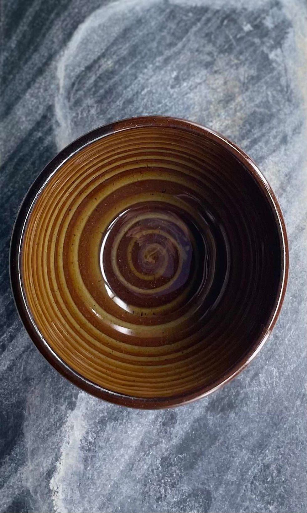 Thumbnail: Vintage Signed Studio Pottery Terracotta Pots, Stamped - Set of 2. Signed by artisan maker.