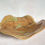 Thumbnail: Ceramic art sculpture, irregular form and contoured plate in natural autumn colours. Vintage plate
