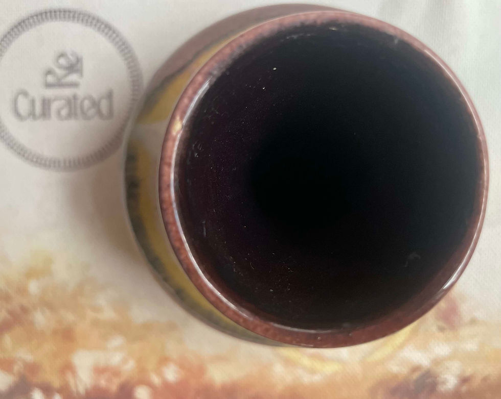 Thumbnail: Vintage West German Ceramic Vase - Drip Glazed.