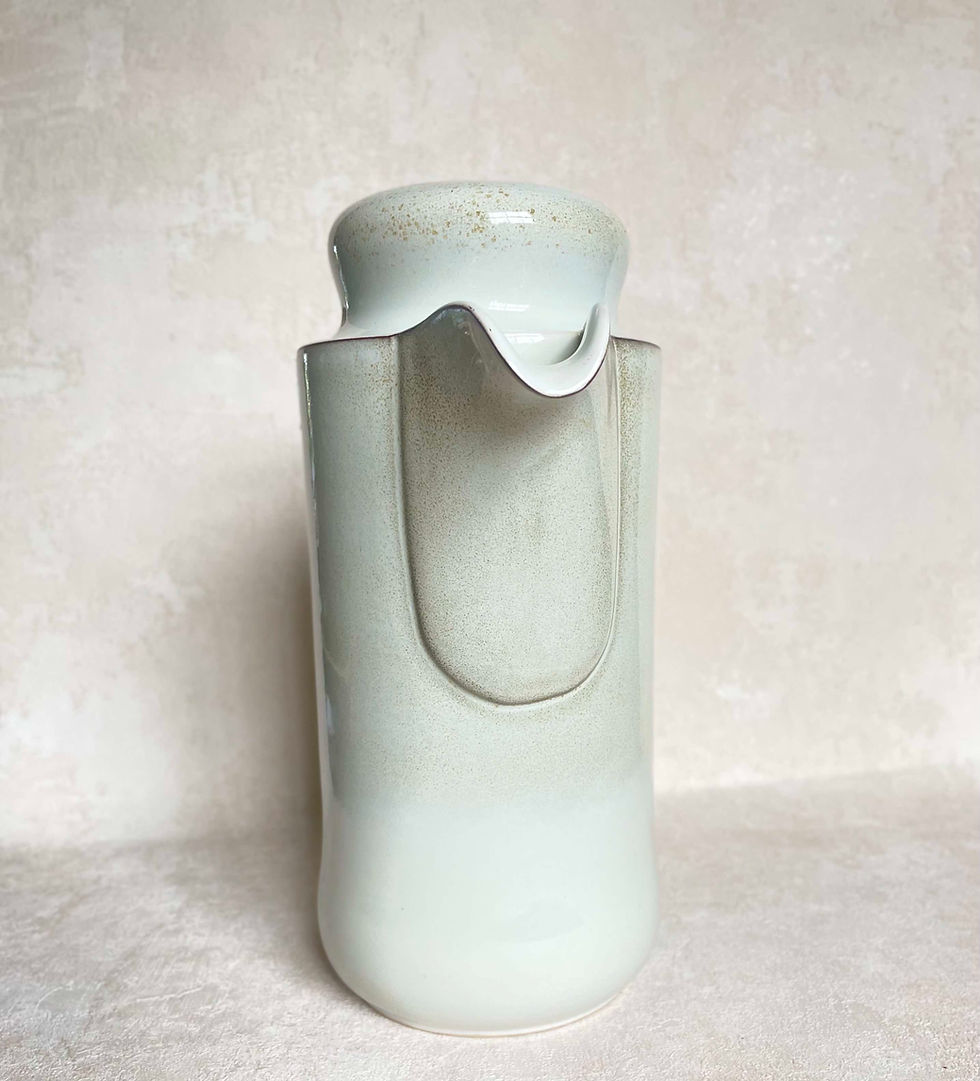 Thumbnail: Denby Westbury, vintage Denby Stoneware Coffee Pot, 1970's retro coffee pot, British earthenware.